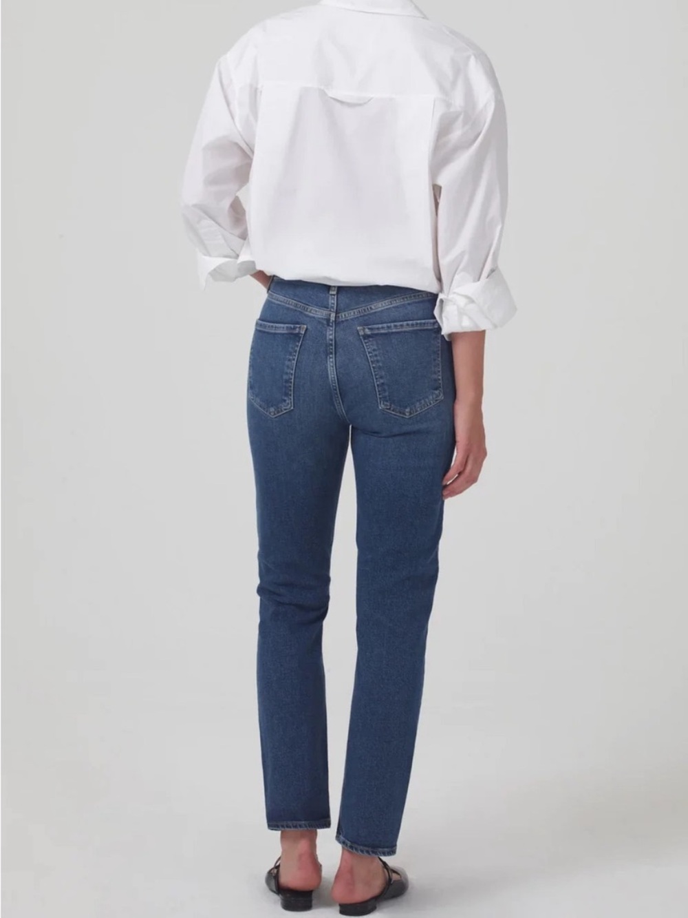 Aritzia Citizens of Humanity Premium Vintage Charlotte High Rise Straight SZ 24 - Picture 2 of 16